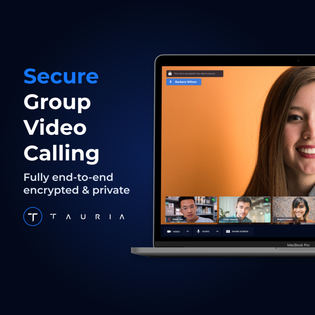 Computer screen of a video conference with differente 